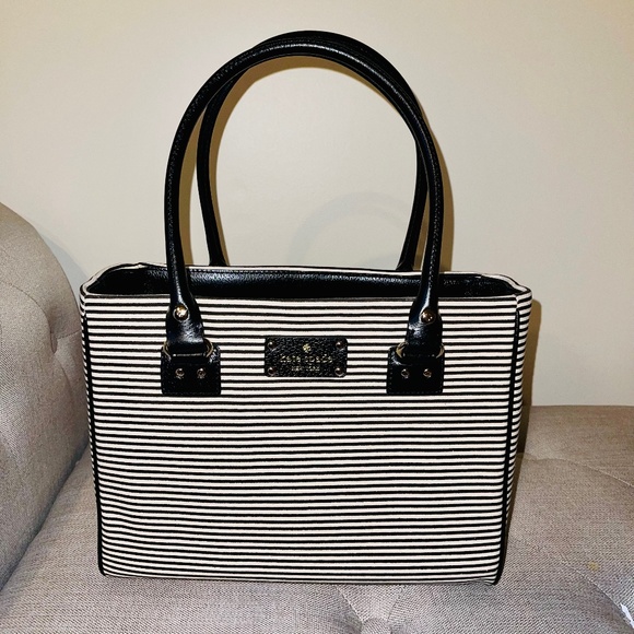 Kate Spade New York Stripe Quinn Bag - Picture 1 of 12